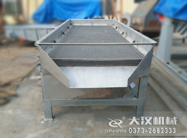 單層全不銹鋼直線振動(dòng)篩